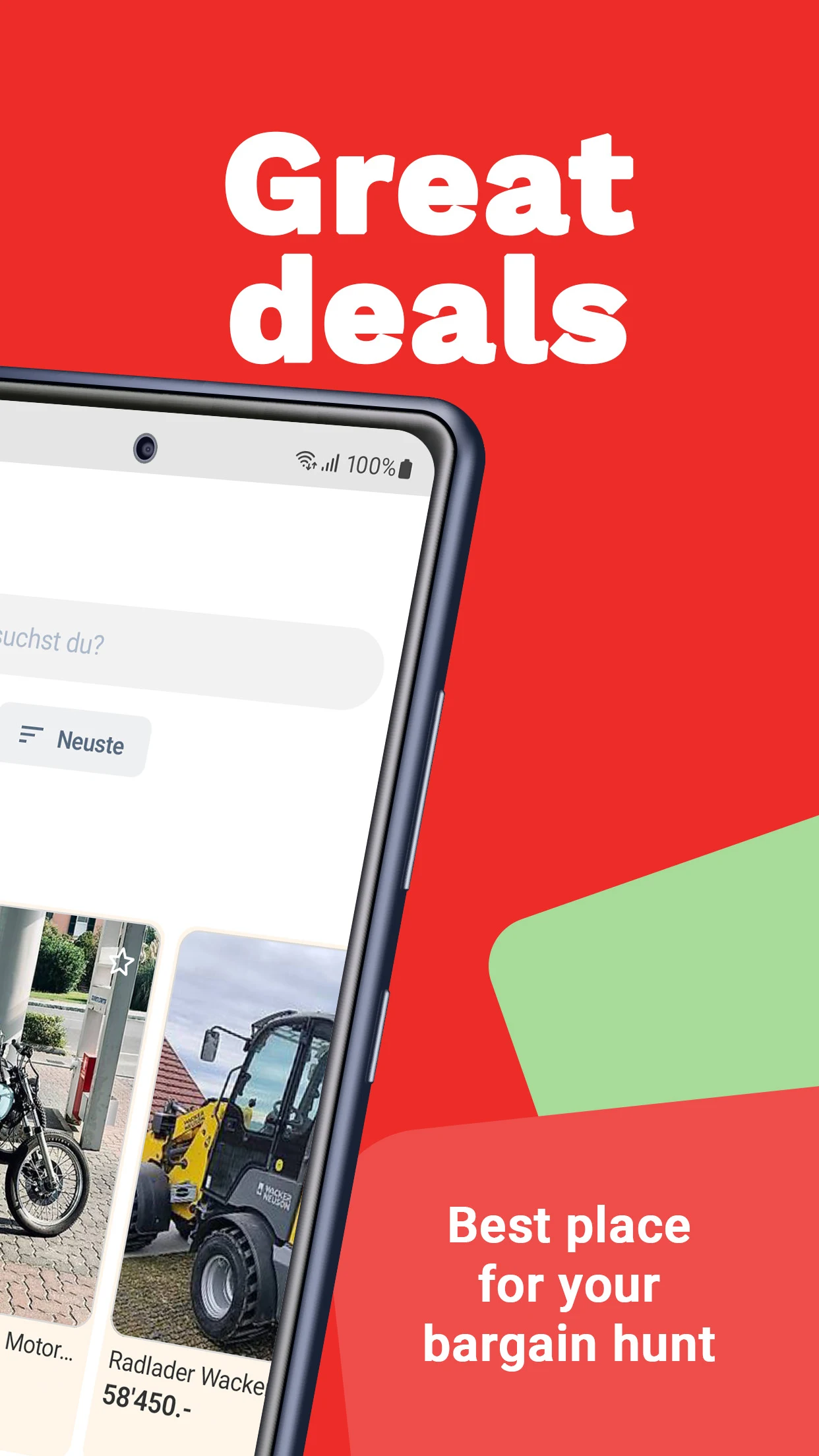 tutti.ch: local classifieds screenshot