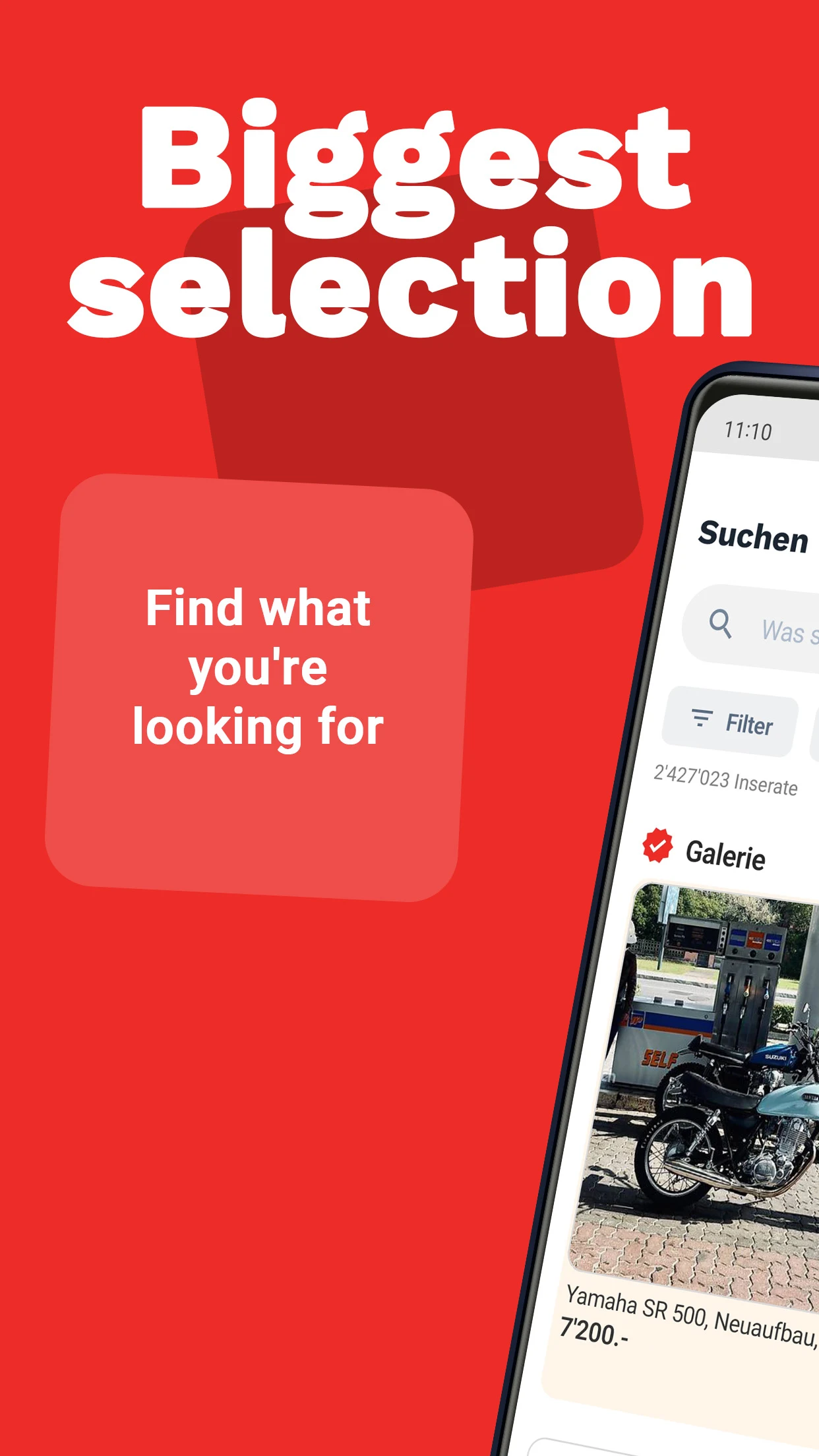 tutti.ch: local classifieds screenshot